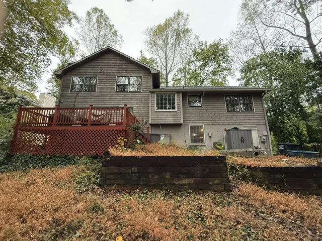 Before new windows, siding, doors, and whole-house exterior painting project