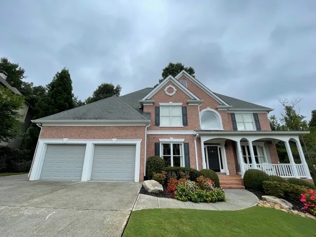 Before siding and trim project in Marietta