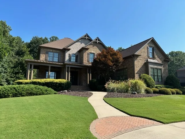 After deck and outdoor living project in Roswell