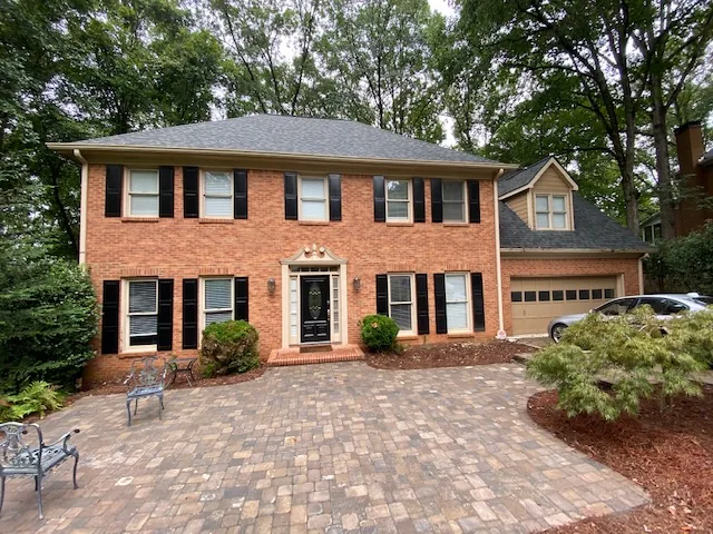 Before whole-home exterior refresh in Marietta
